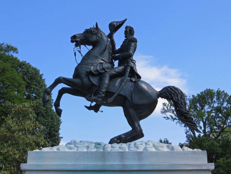 Lincoln on Horseback