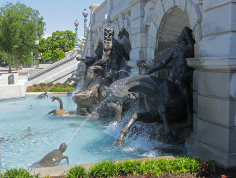 Fountain in Washington DC